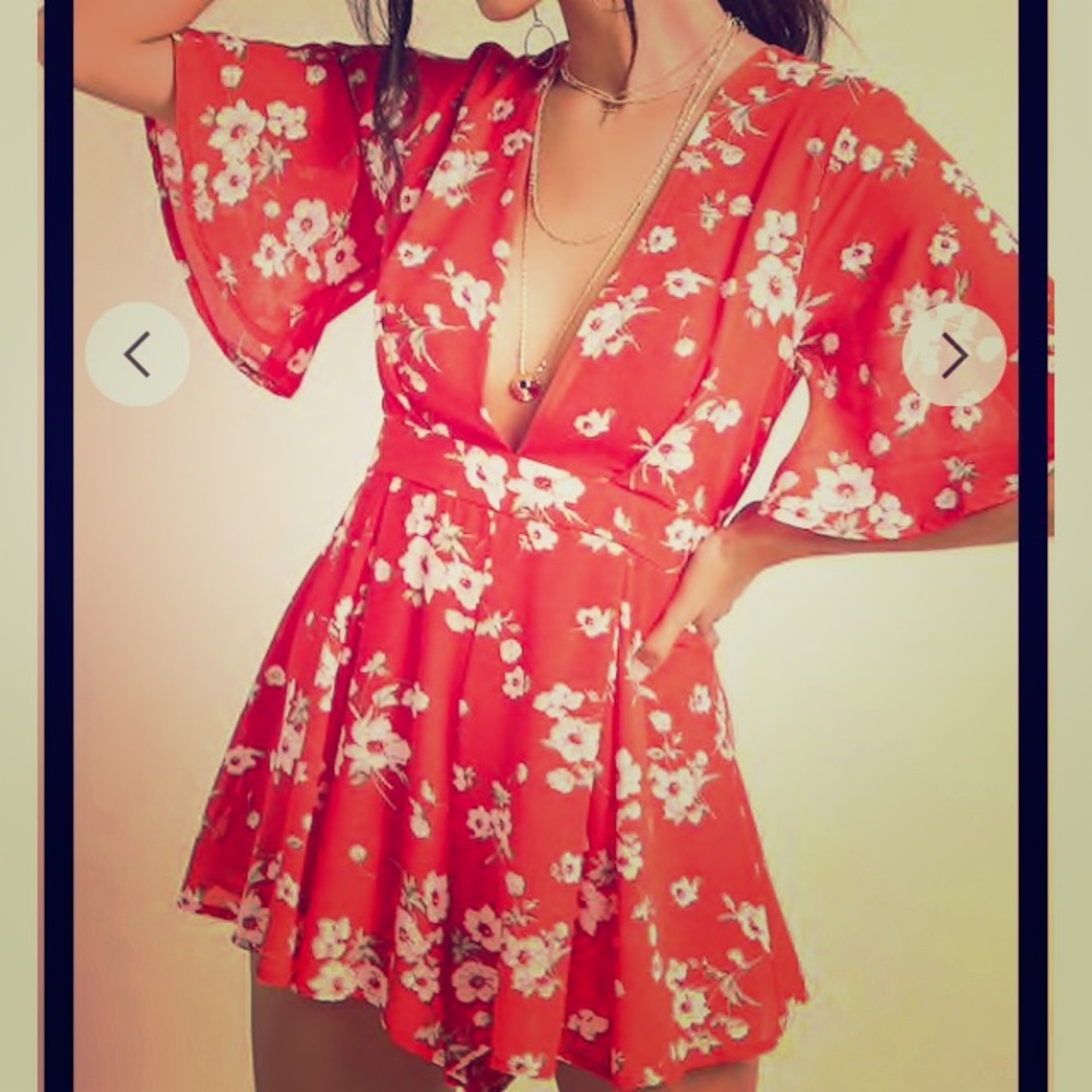 Floral Kimono Romper NWT Forever21 SOLD OUT